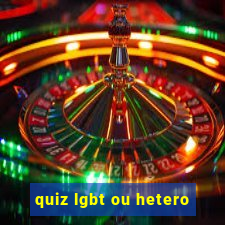 quiz lgbt ou hetero