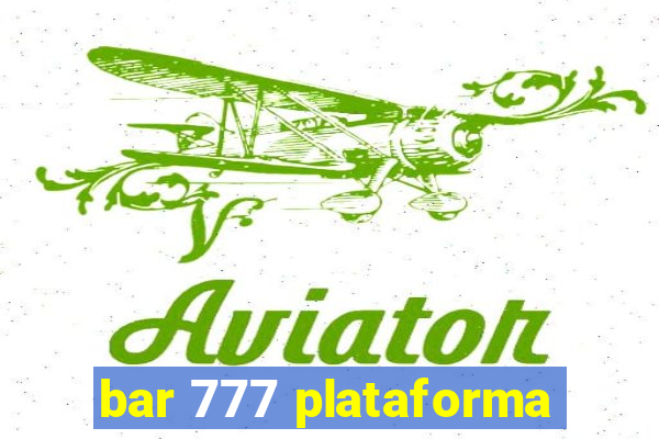 bar 777 plataforma