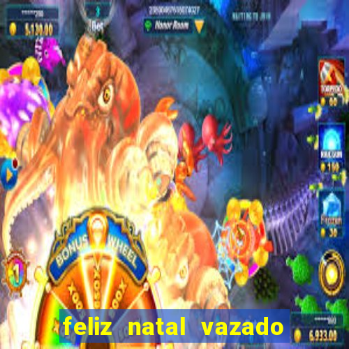 feliz natal vazado para imprimir