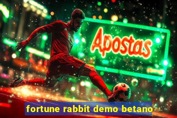 fortune rabbit demo betano