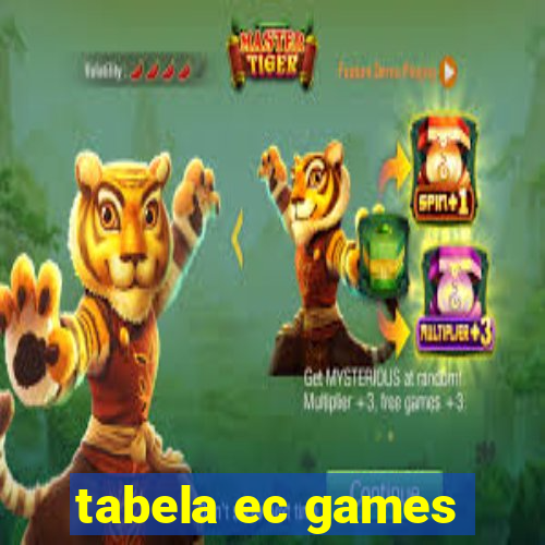 tabela ec games