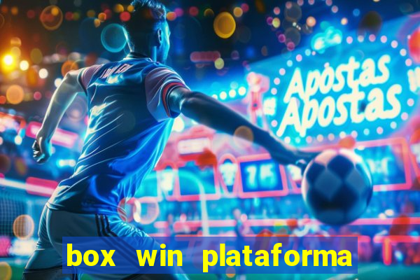 box win plataforma de jogos