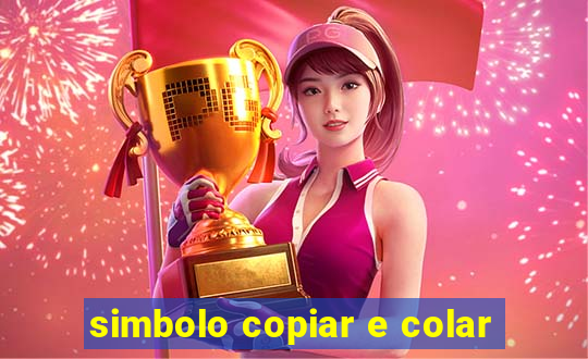 simbolo copiar e colar