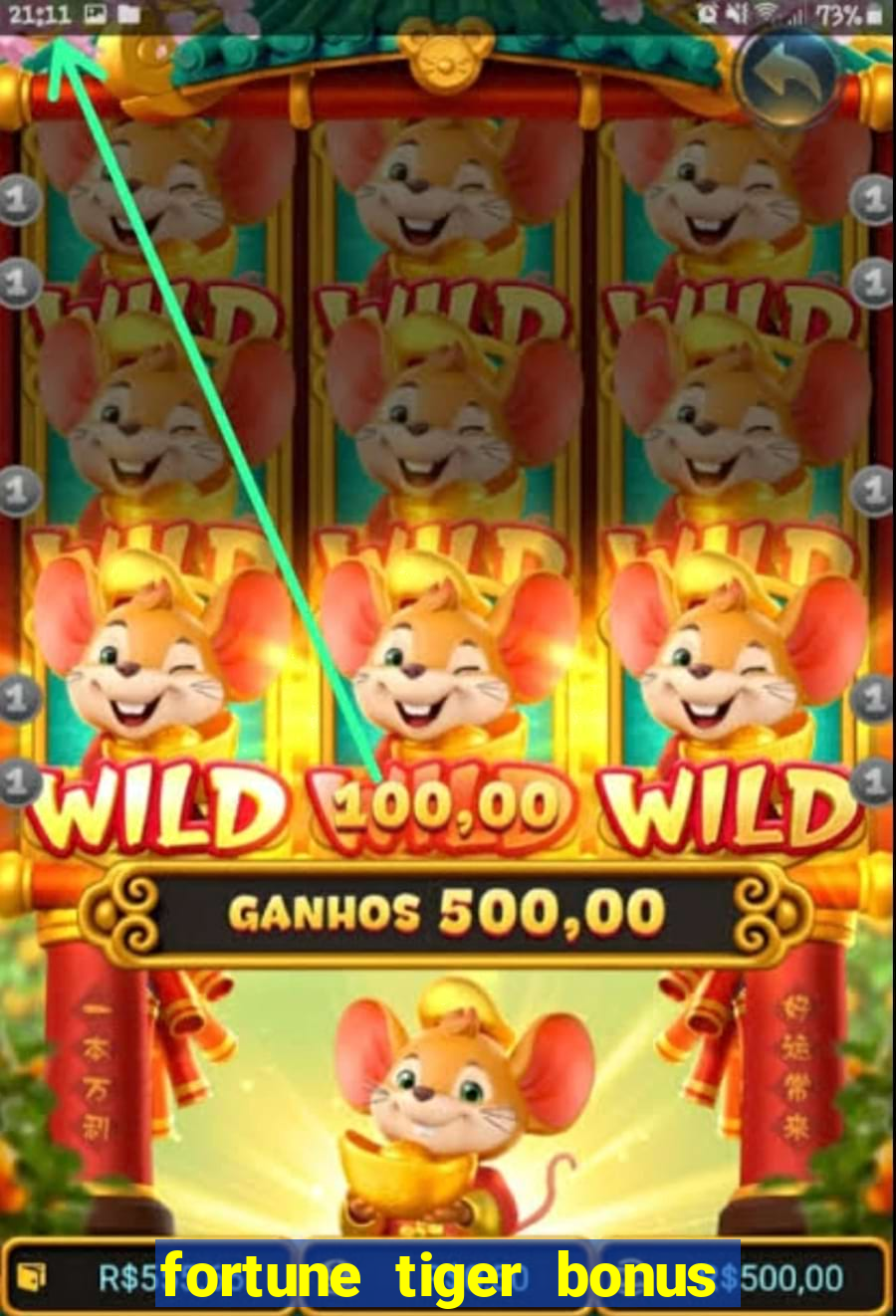 fortune tiger bonus sem deposito