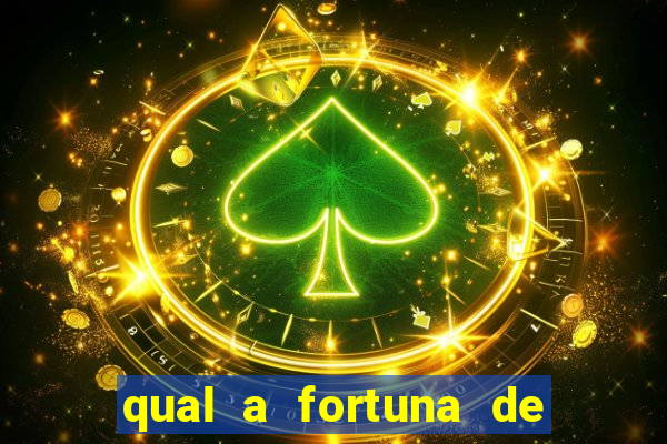 qual a fortuna de aloisio chulapa