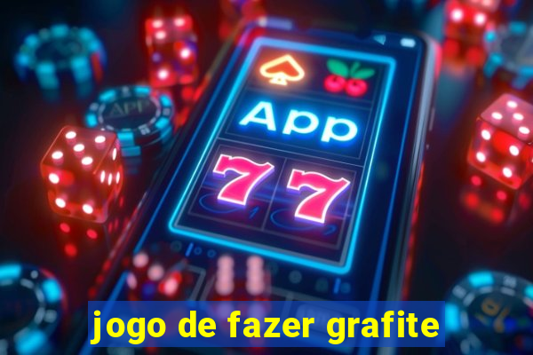 jogo de fazer grafite