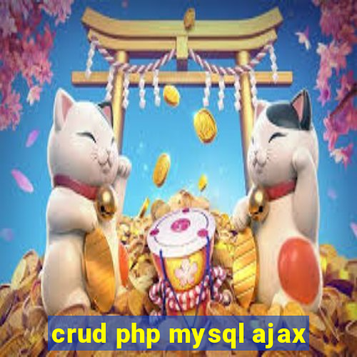 crud php mysql ajax