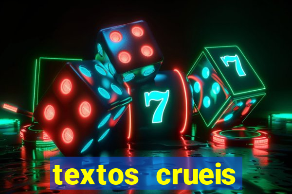 textos crueis demais pdf