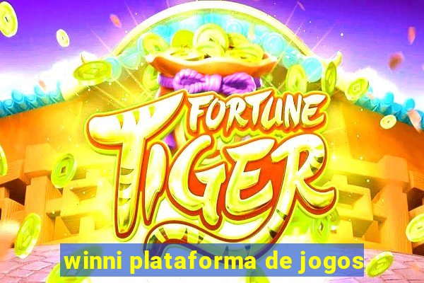 winni plataforma de jogos