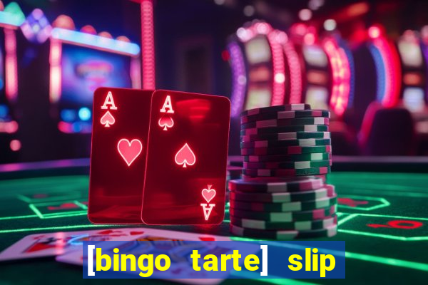 [bingo tarte] slip & stop 1988 part 1