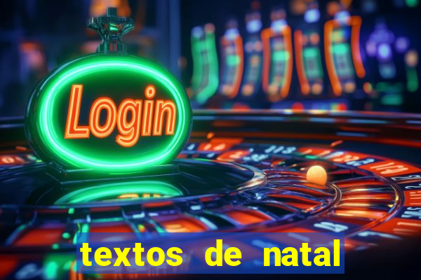 textos de natal para leitura